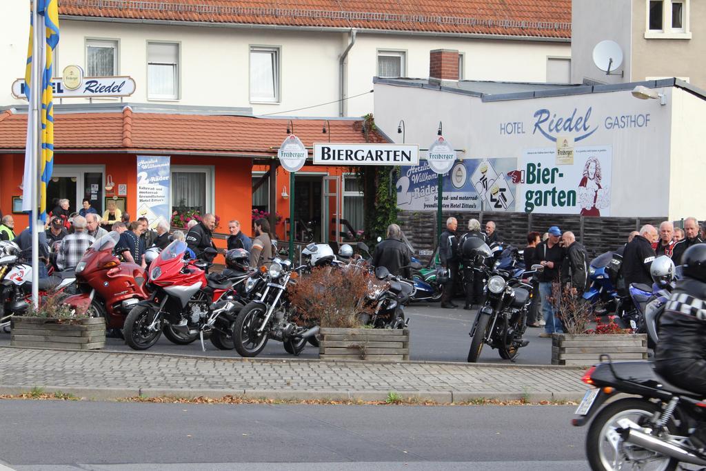 Hotel Riedel Zittau Esterno foto